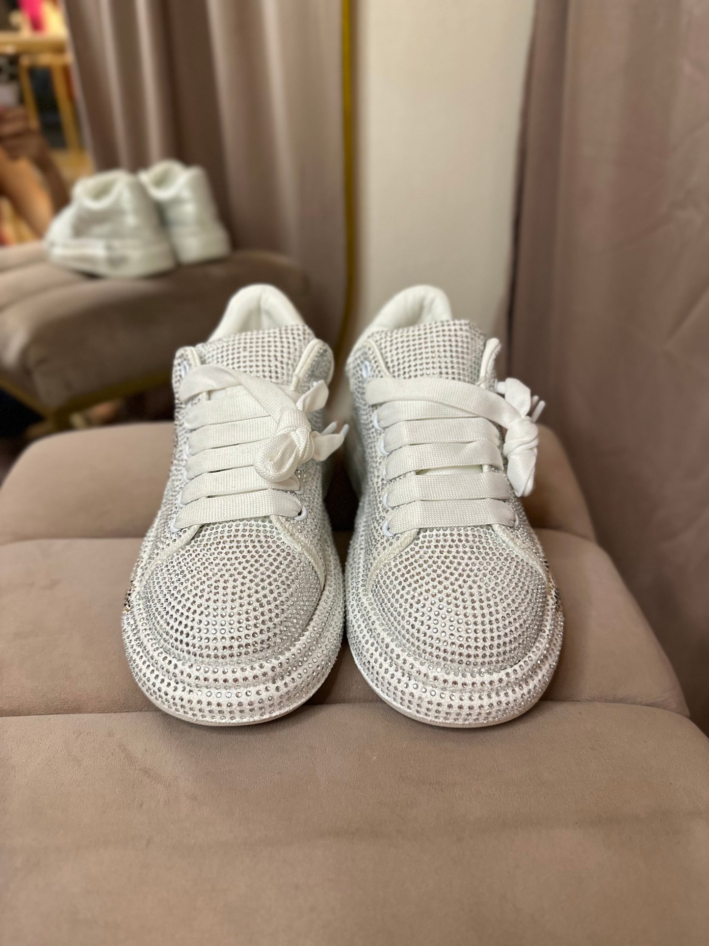 Tenis de cristal