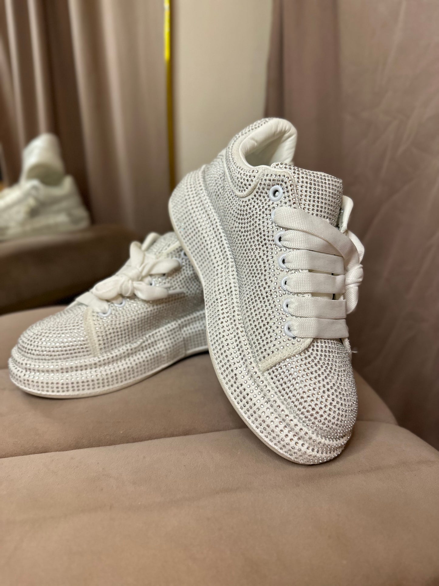 Tenis de cristal