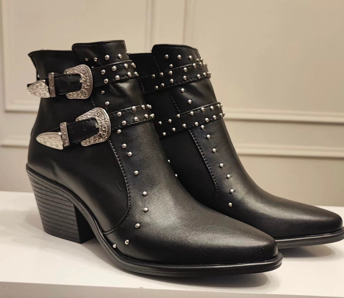 Botín Vaquero con evilla