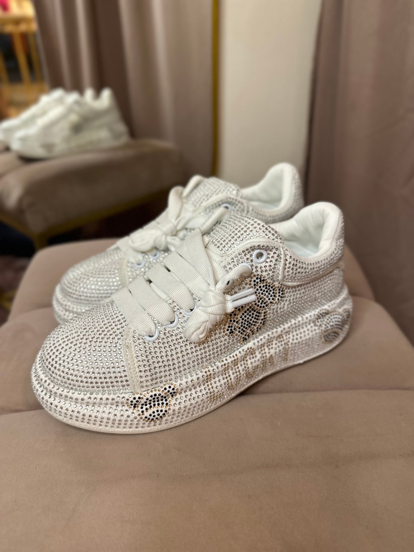 Tenis de cristal