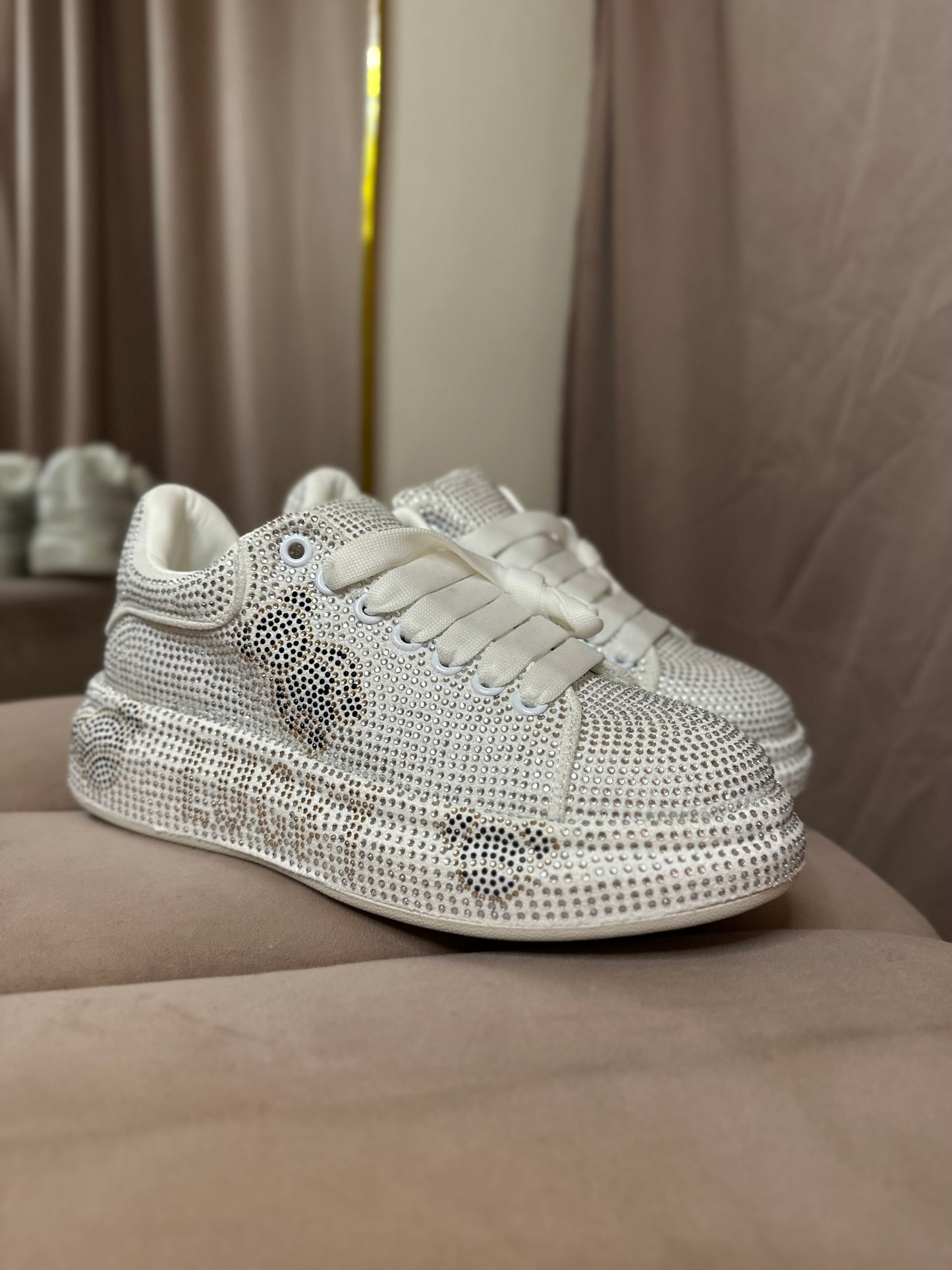 Tenis de cristal