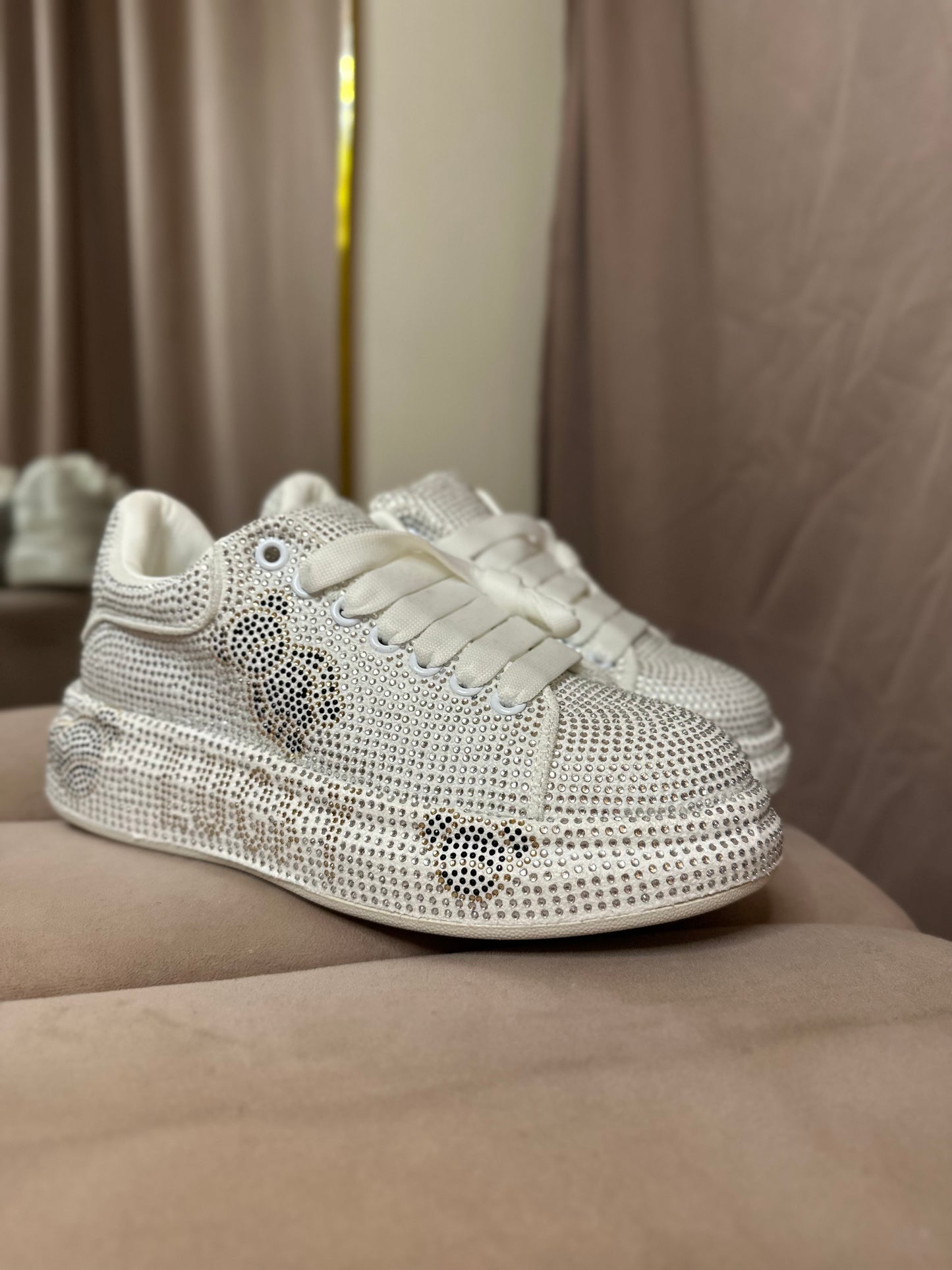 Tenis de cristal