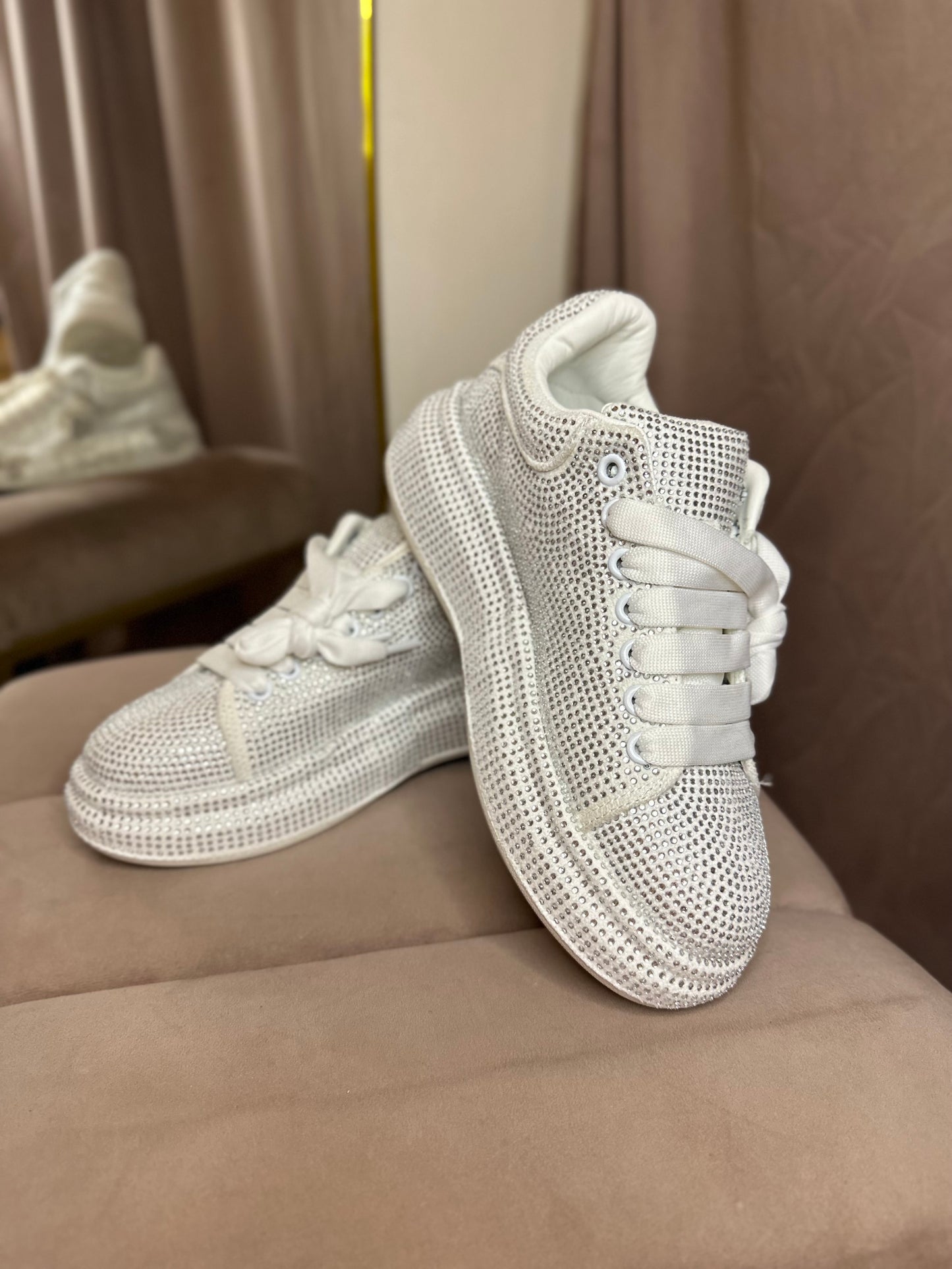 Tenis de cristal