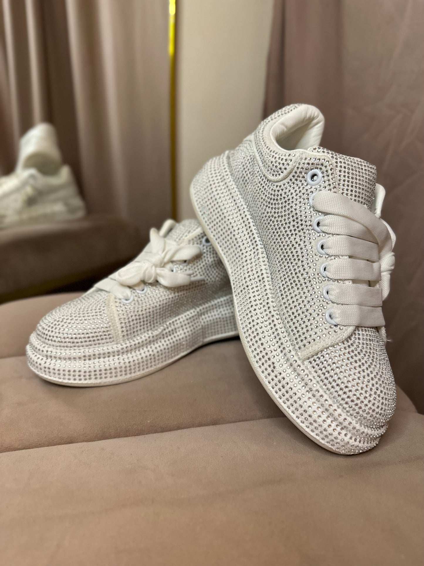 Tenis de cristal