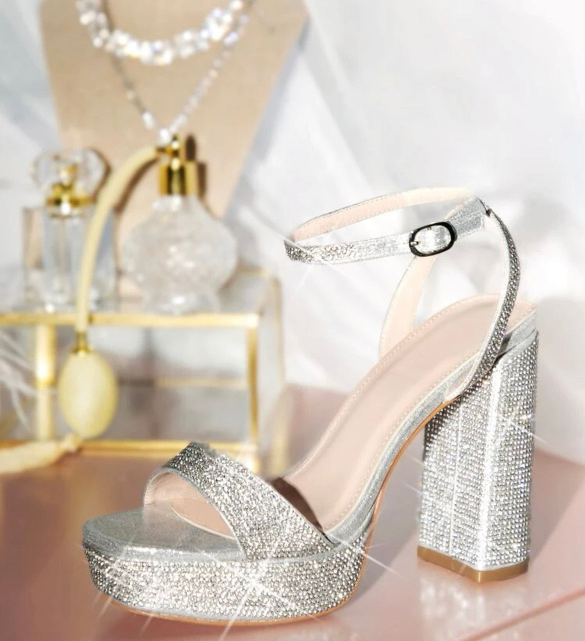 Plataforma de cristalería