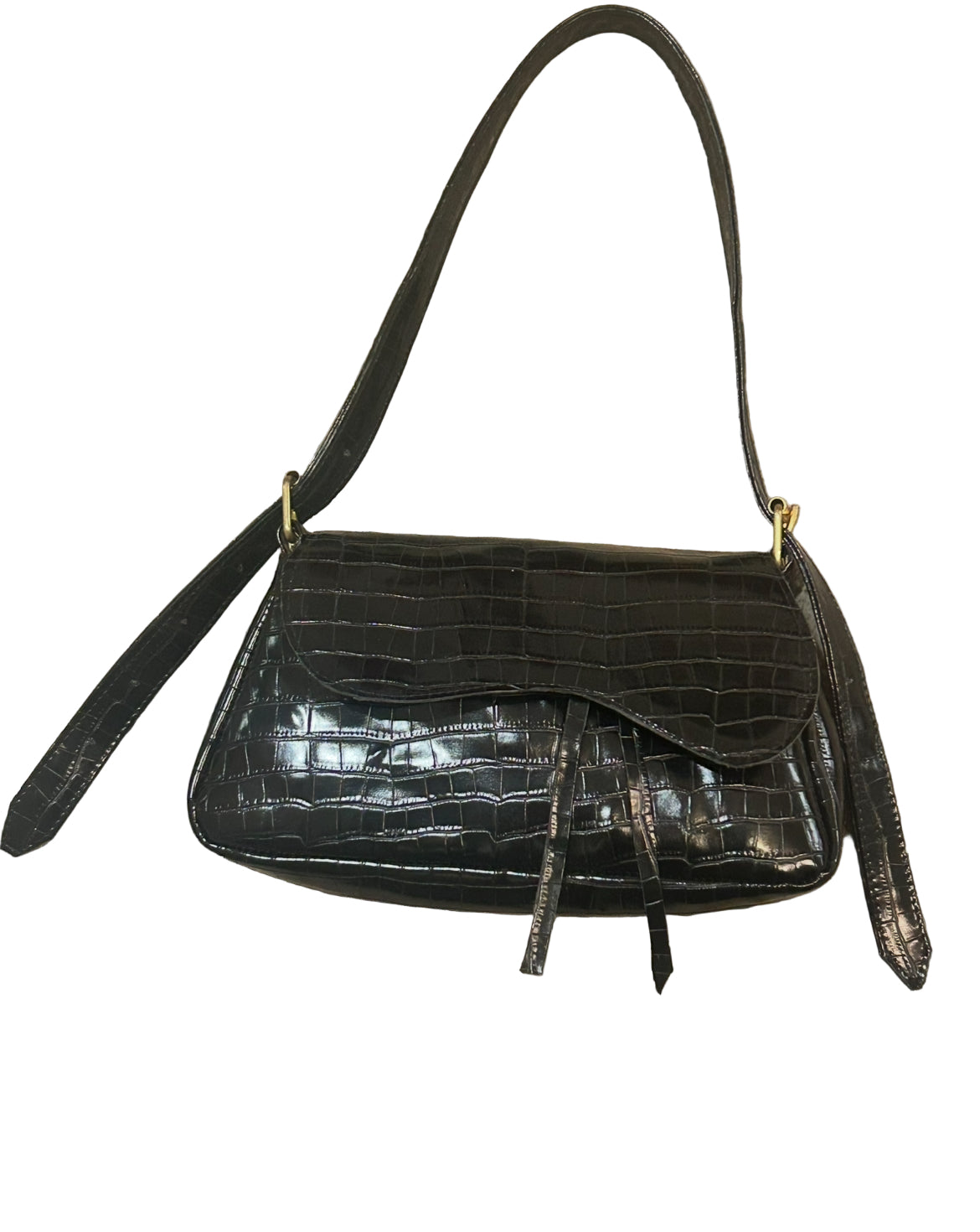 Bolsa negra tipo drilo